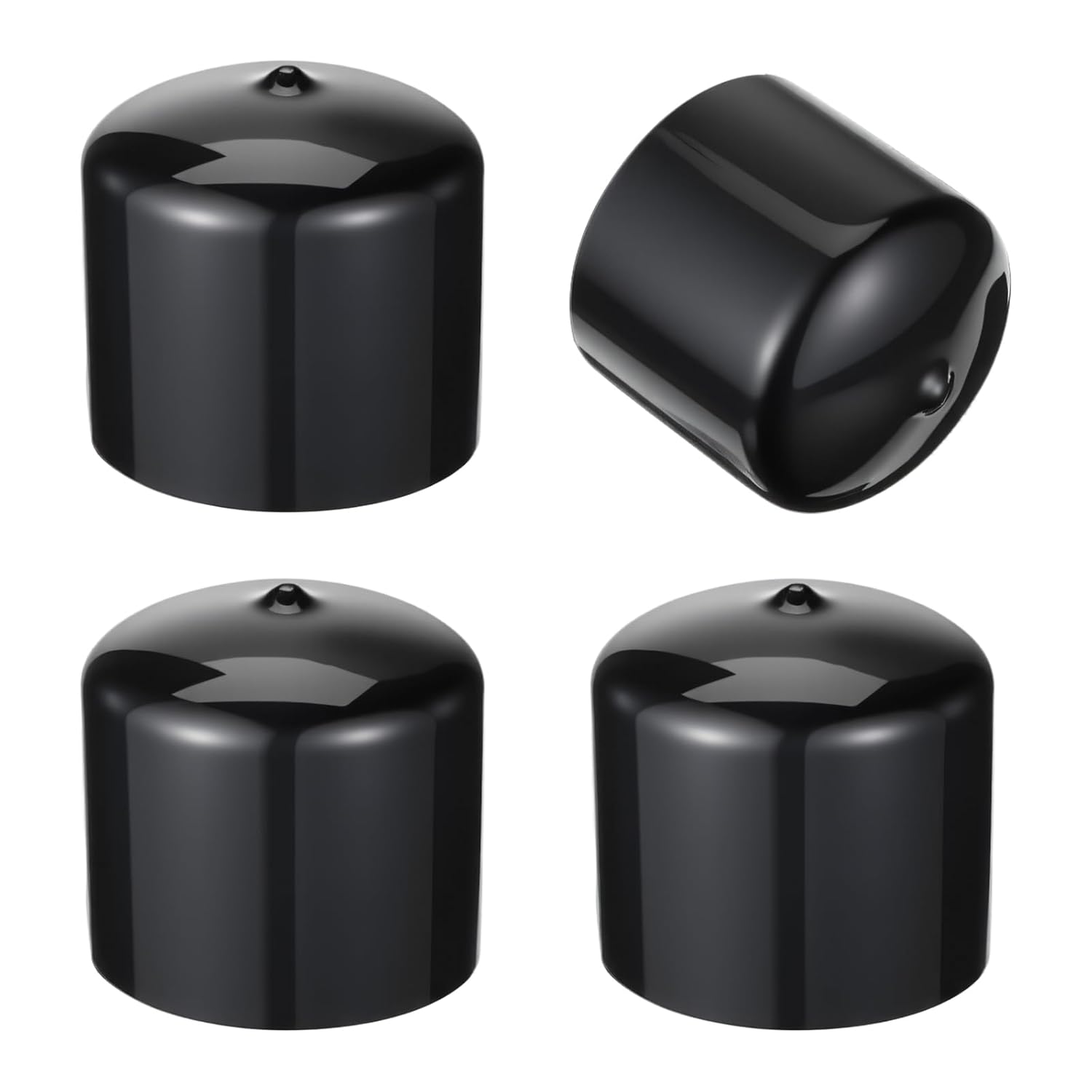 TEMU 4pcs Covers, 1.98-inch Trailer Bearing Dust Rubber Caps Trailer For Rv Snowmobiles