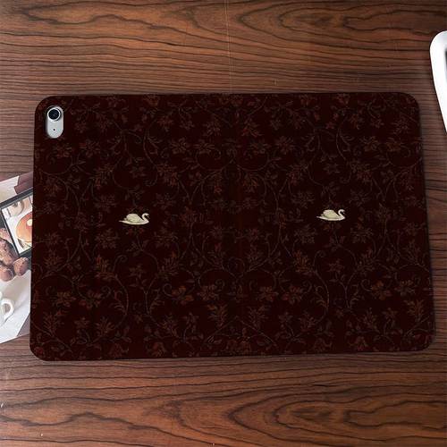 item picture pattern tablet case with design suitable for ipad 11 13inch air 10 2inch mini7 12 9inch 2022 tpu material lightweight non slip scratch resistant shockproof essential