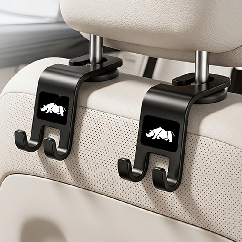 TEMU Forjimny 2pcs Hanger - Super Strong Load-bearing And Anti-slip - Multi-functional Heavy-duty Car Hanger - Easy To Store Large Items - Stable And