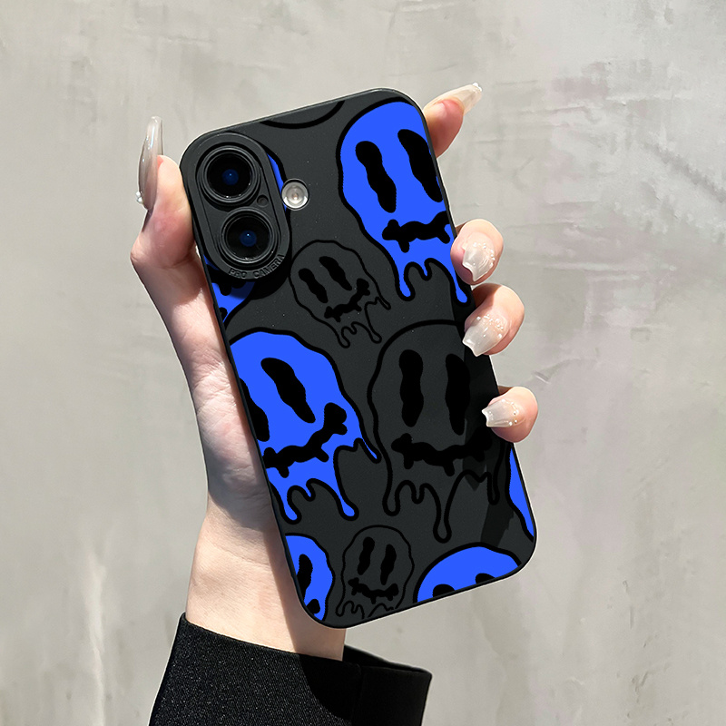 TEMU Phone Case - Personalized Silicone Shockproof Phone Case With Pattern For Iphone 16, 15, 14, 13, 12, 11 Pro Max, Xs, Xr, And Se, Trending For