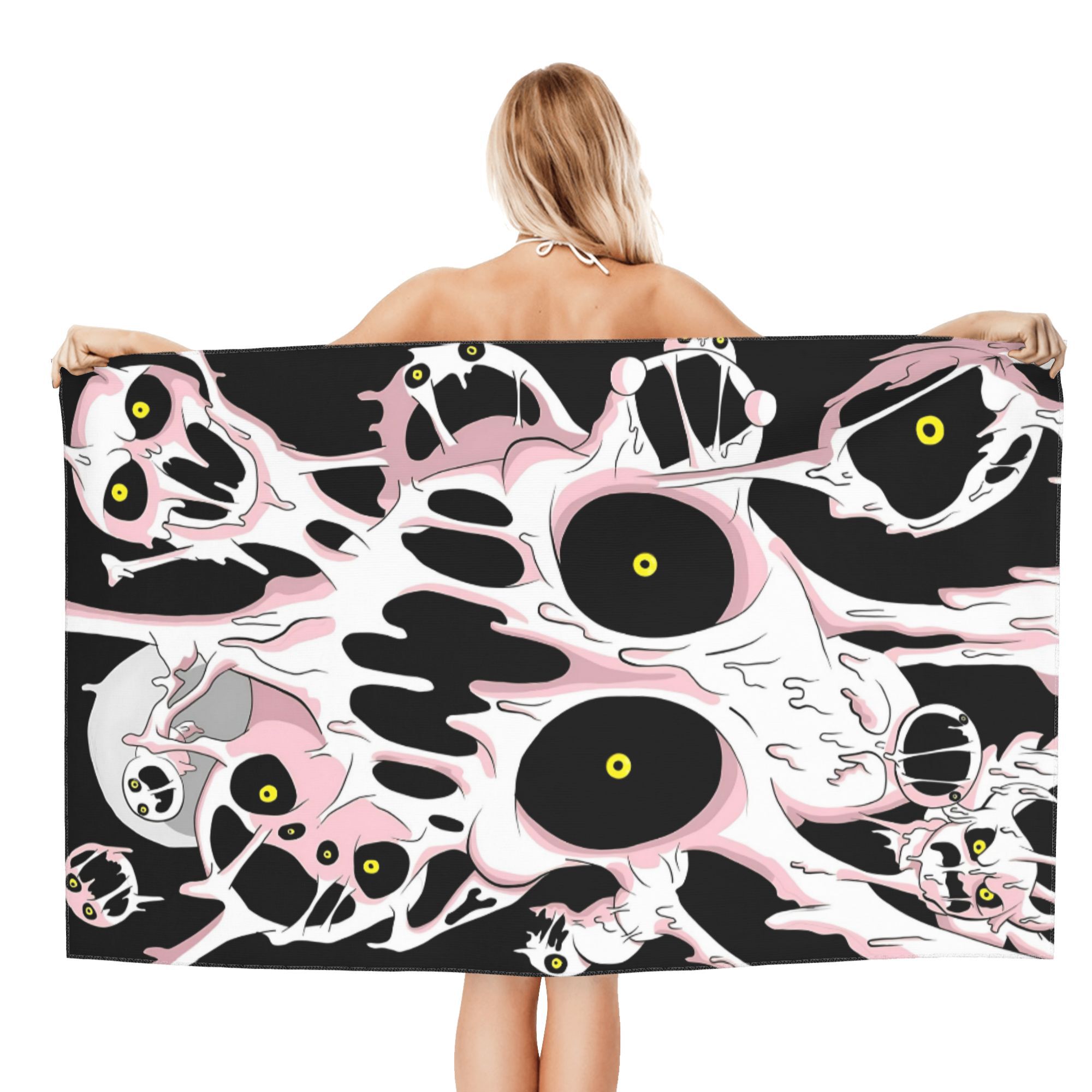 een  -  strandhanddoek - premium microvezel, zacht en  , design, geschikt voor zwembaden, stranden, sportscholen en reizen - een must-have afstudeercadeau, strandaccessoire, vakantie essentieel, modieuze strandkleding, hoogwaardige stof, exclusief voor