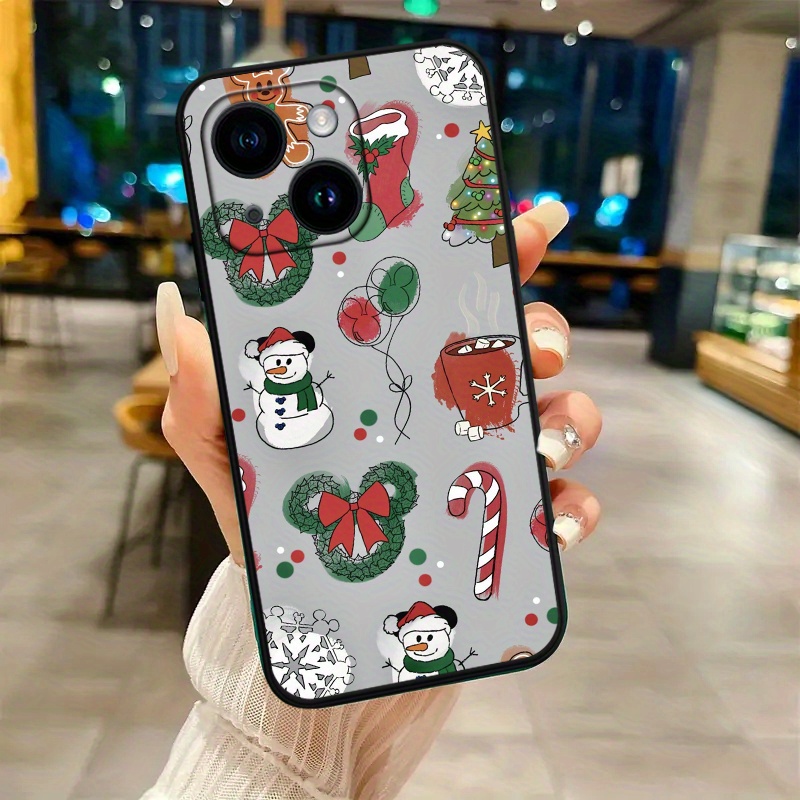 

Christmas Tpu Shockproof Phone For /15/14/13/12/11 Max/xs Max/x/xr/8/7/6/6s/se/2020//12/13/ 14/15/ For /easter/boy/girlfriend