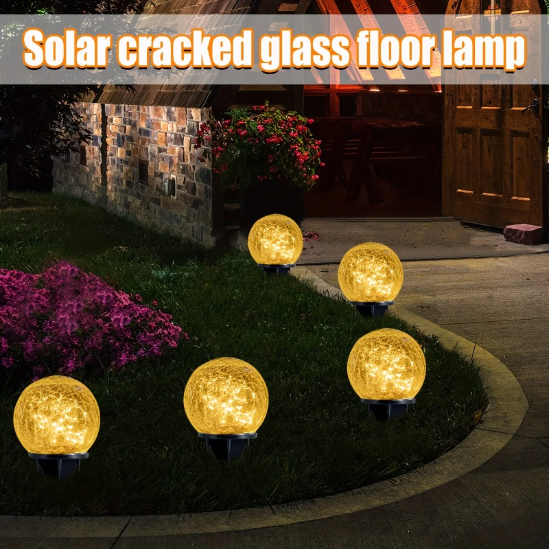 2026 Neues verbessertes 2er-Pack Solar-LED-Leuchten mit gesprungenem * Garten-Modernisierungsplan