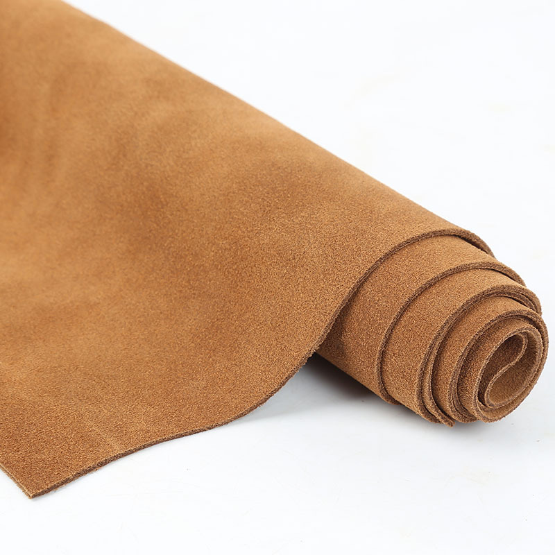 

1pc Premium Brown Suede Cowhide Leather - 1.5mm , Soft & , Ideal For Diy Shoes, Bags & Crafts, Genuine Leather Material For Hand Sewing Projects