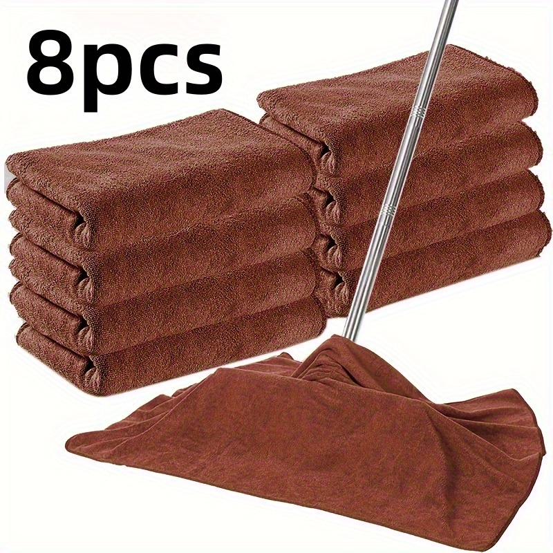 TEMU Super Fine Microfiber Cleaning Cloths, Reusable, Quick Dry, Non-fluffy, , For , Mop, Window Cleaning, Living Room, Bedroom, Outdoor, Toilet,