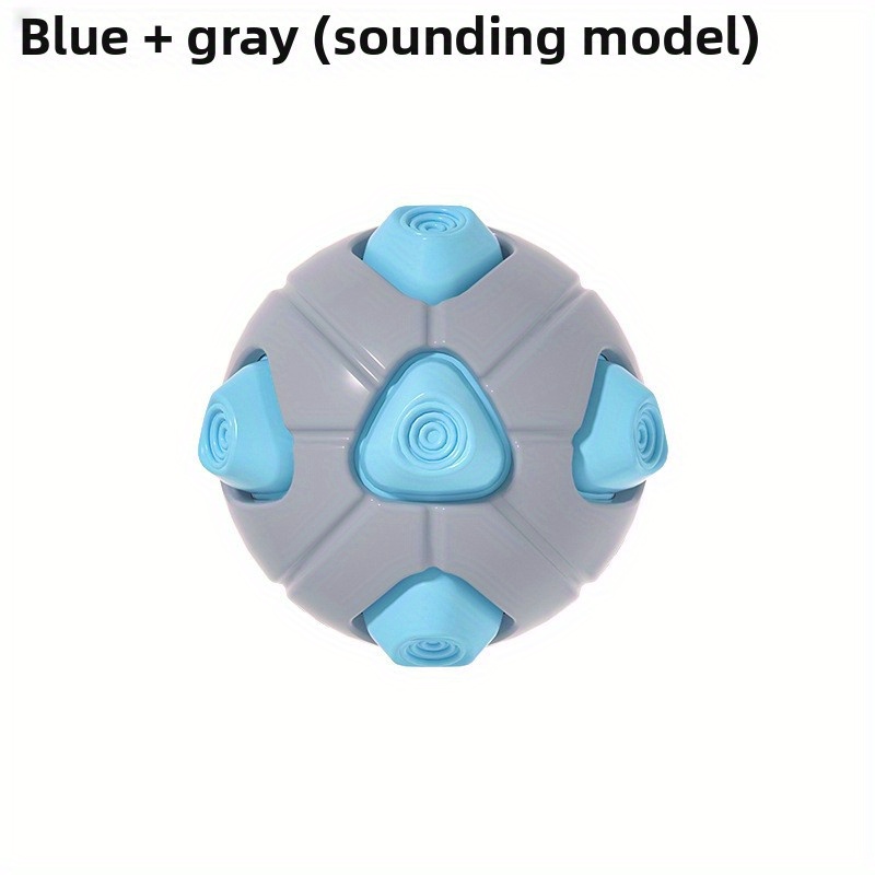 Image of Doggie Loneliness Triangle Chew Ball, Self-entertainment Triangle Chew Ball! Specifically Designed For Your Furry Friend, Durable And Great For Boredom. A Must-have Self-entertainment Tool.
