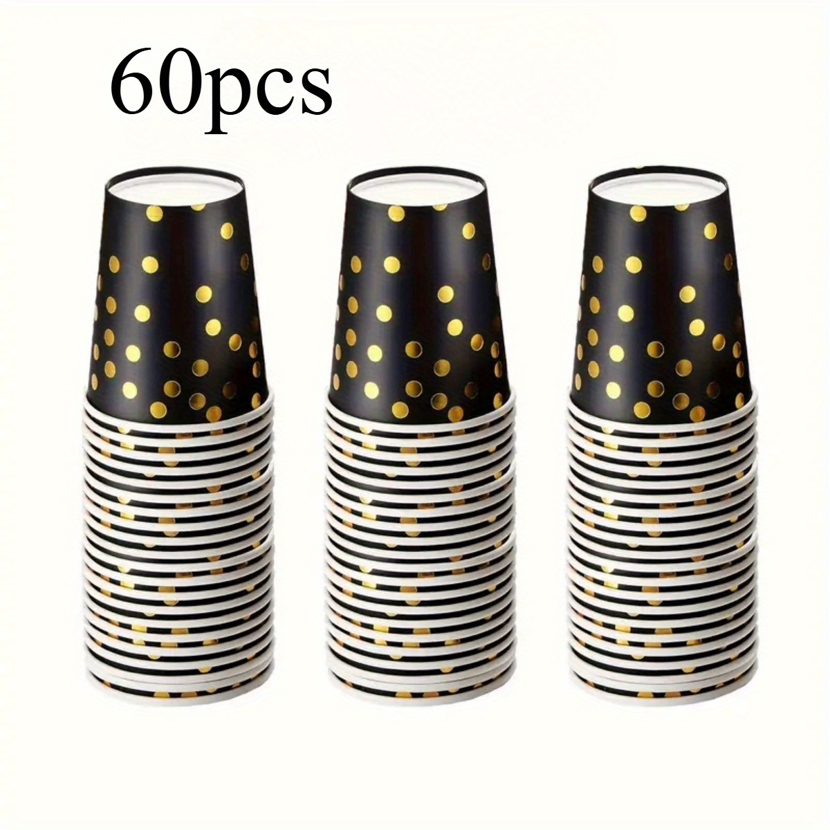 Compatible For Dot Party Cups - Blank Dot Paper Cups Suitable For Birthday Party Decorations, Dot Activities, Paper Cups (hand Wash Only) For Parties, Events & Dot