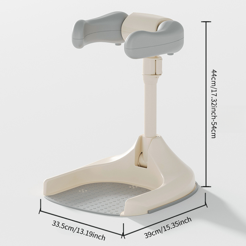 Baby Standing Bathing Aid, Special Bathtub for 0-3 Year Olds, with Safety Support Frame, Newborn Diaper Changing Tool, Foldable Children's Bathtub Stand, 10 Uses, Suitable for Bathroom/Child/Protection/Standing Aid, Holiday Gift