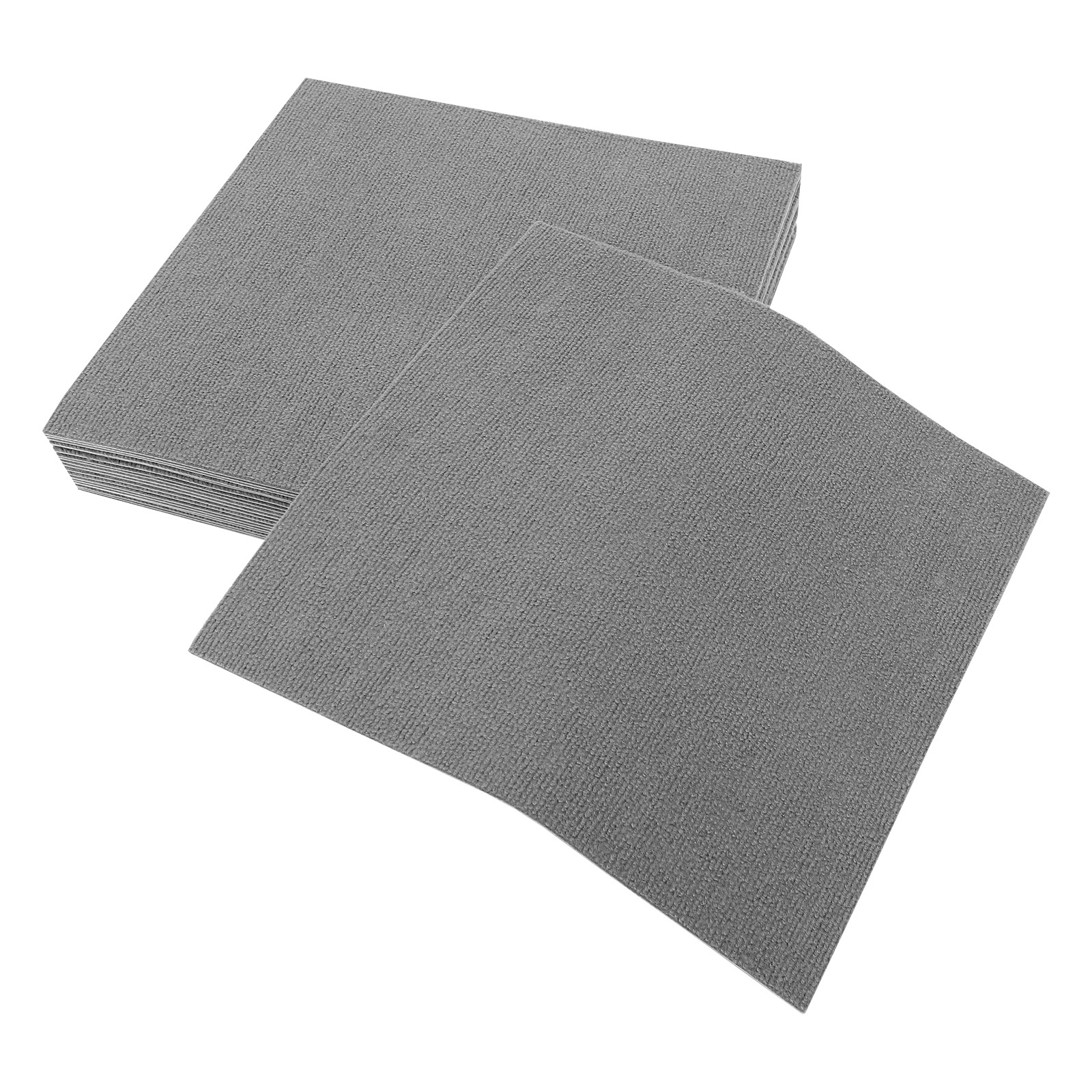 Image of Gdrasuya10 20pcs 50*50cm/ 19.7*19.7in Square Mat, Floor Mat, Adsorption Type Self-adhesive Mat New