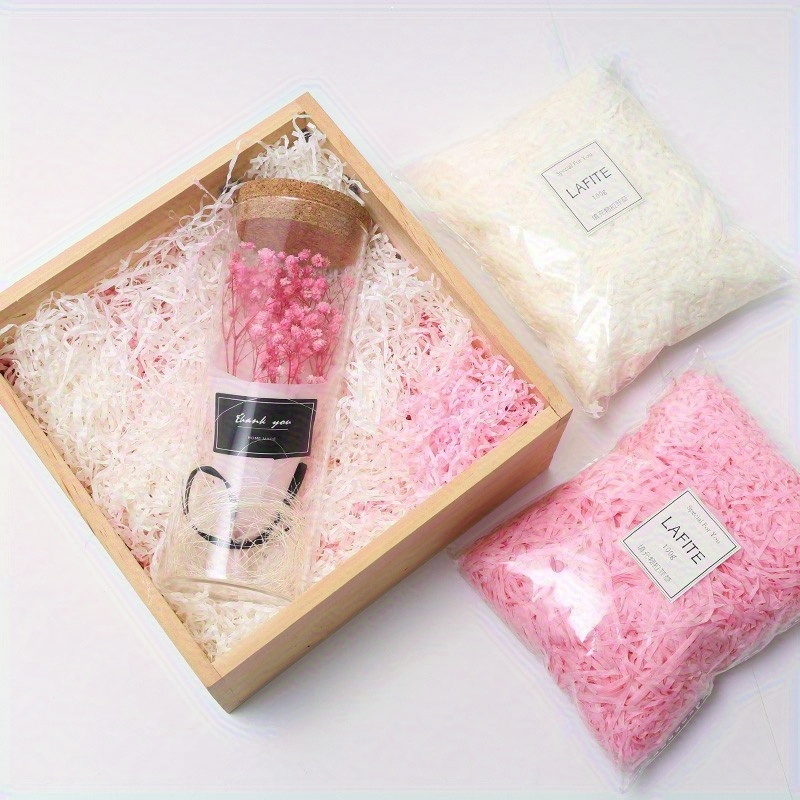 gift filling material wedding favor filling multicolor raffia paper   25g 35g 55g birthday gift wrapping easter christmas christmas eve fathers day carnival graduation gift new year holiday gift wrapping additions thanksgiving