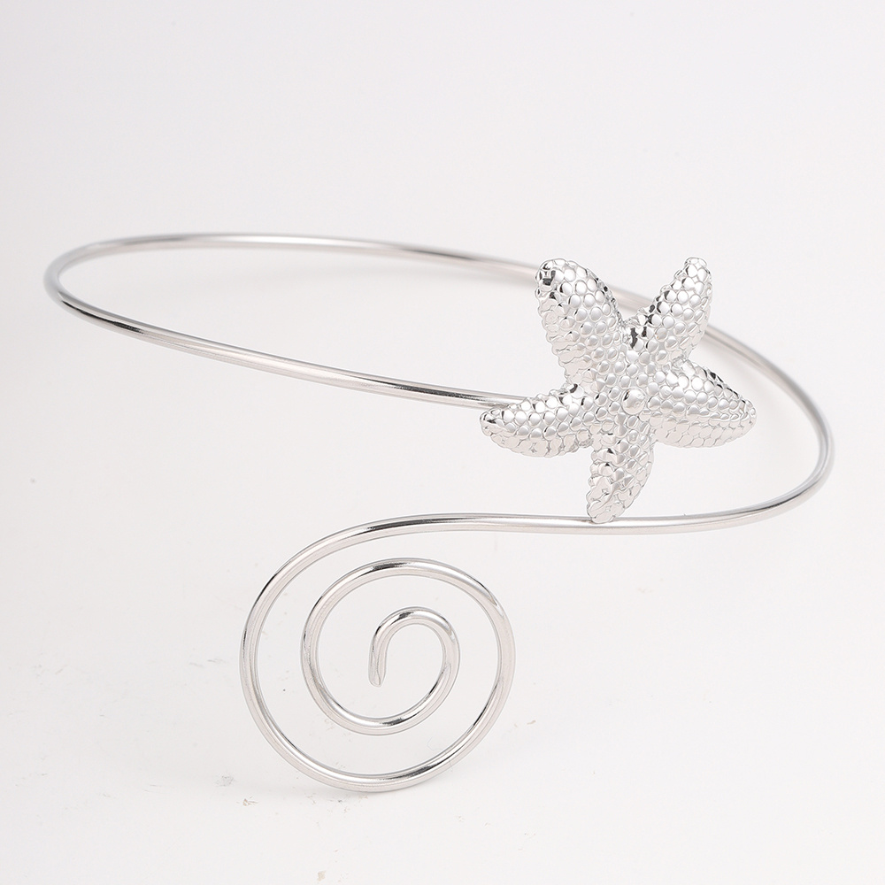TEMU 1 braccialetto, motivo boh矇mien a forma di stella marina, accessorio da donna, i , spiaggia, vacanze, accessorio da viaggio