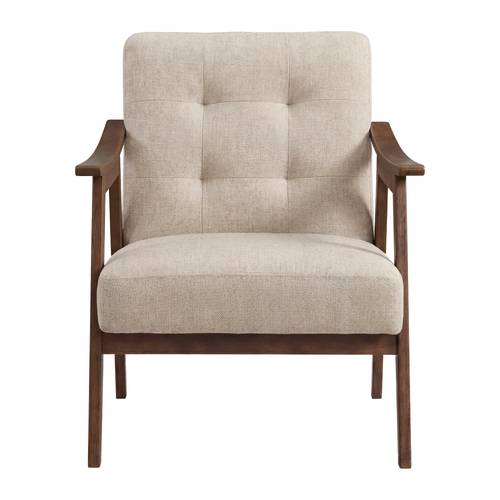 century modern accent chair pu leather tufted armchair with thick cushion stylish decorative leisure chair for living room decoration lounge chair comfortable chair for bedroom reading nook and home office