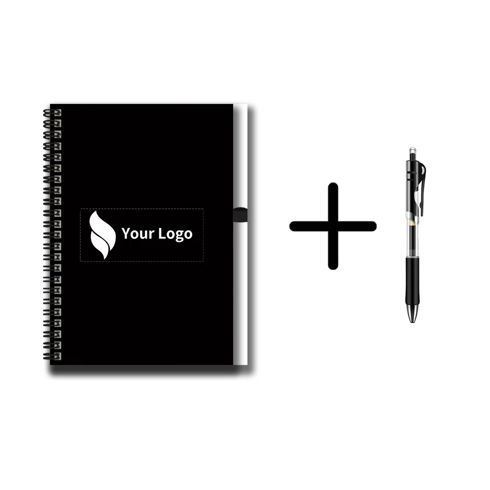 TEMU 1pc Custom Notebook With Pen | Personalized Diary, 1pc A5 Horizontal Ruled Design, With Logo Or Image, Paper Material, Lined Pages, Ideal For
