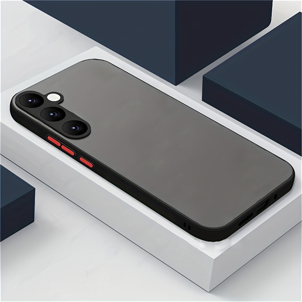 phone case luxury matte translucent phone cases suitable for samsung galaxy a57 a37 a17 a56 a36 a26 a16 a55 a35 a15 a54 a34 a14 a05s 4g 5g phone case compatible with samsung compatible with galaxy  