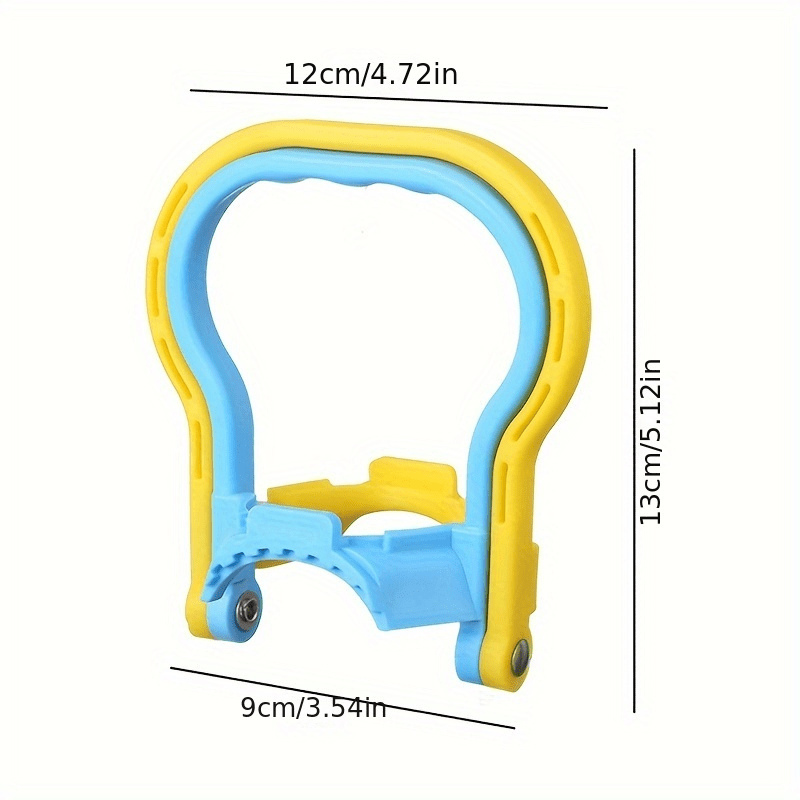 Ergonomic Water Bottle Carrier - Non-Slip, Heavy-Duty Handle for Easy Transport and Handling, PP Material