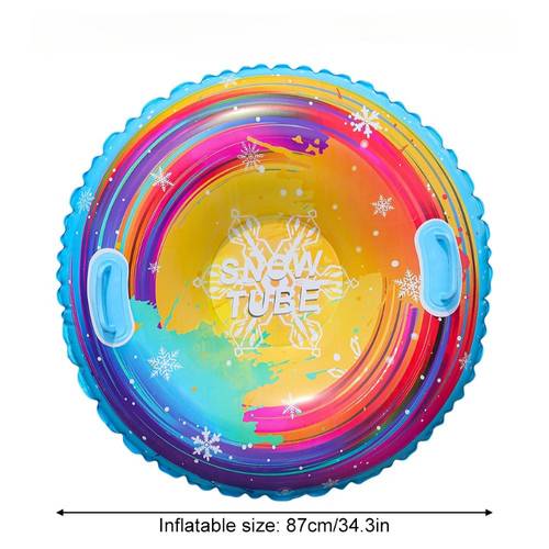 multicolor disponibles: 1 pieza de tubo de nieve inflable en , llama y colores. con material de pvc y resistente, como para deportes de hielo y nieve . para y adolescentes para deslizarse en pendientes nevadas.