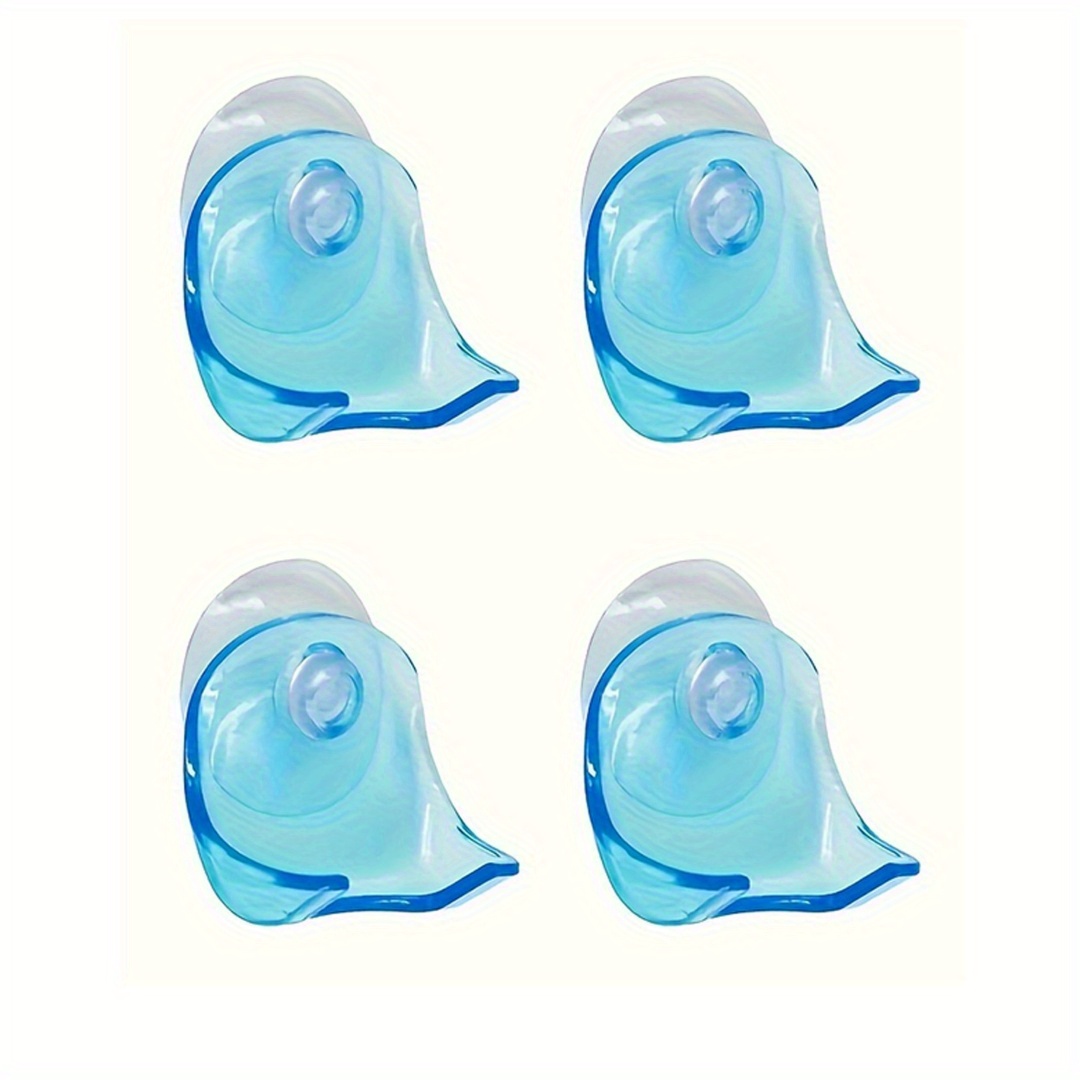 1pc Suction Cup Shaver Holder, Wall-Mounted Bathroom Organizer