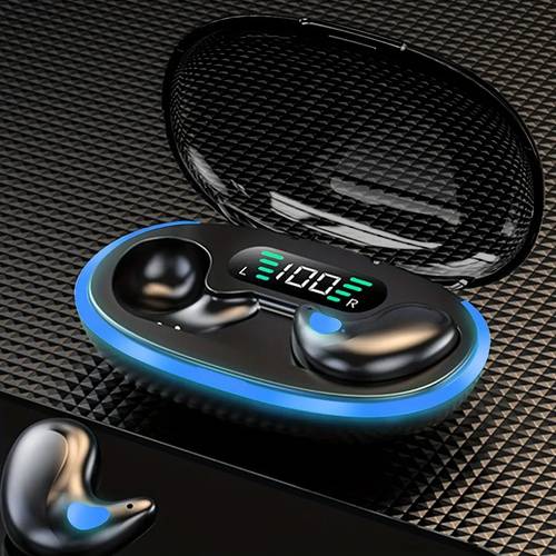 2025 new style true wireless in ear headphones comfortable sleeping earbuds with hifi stereo hd calling rechargeable lithium battery usb type c charging ideal for iphone gaming smartphone use noise control mode
