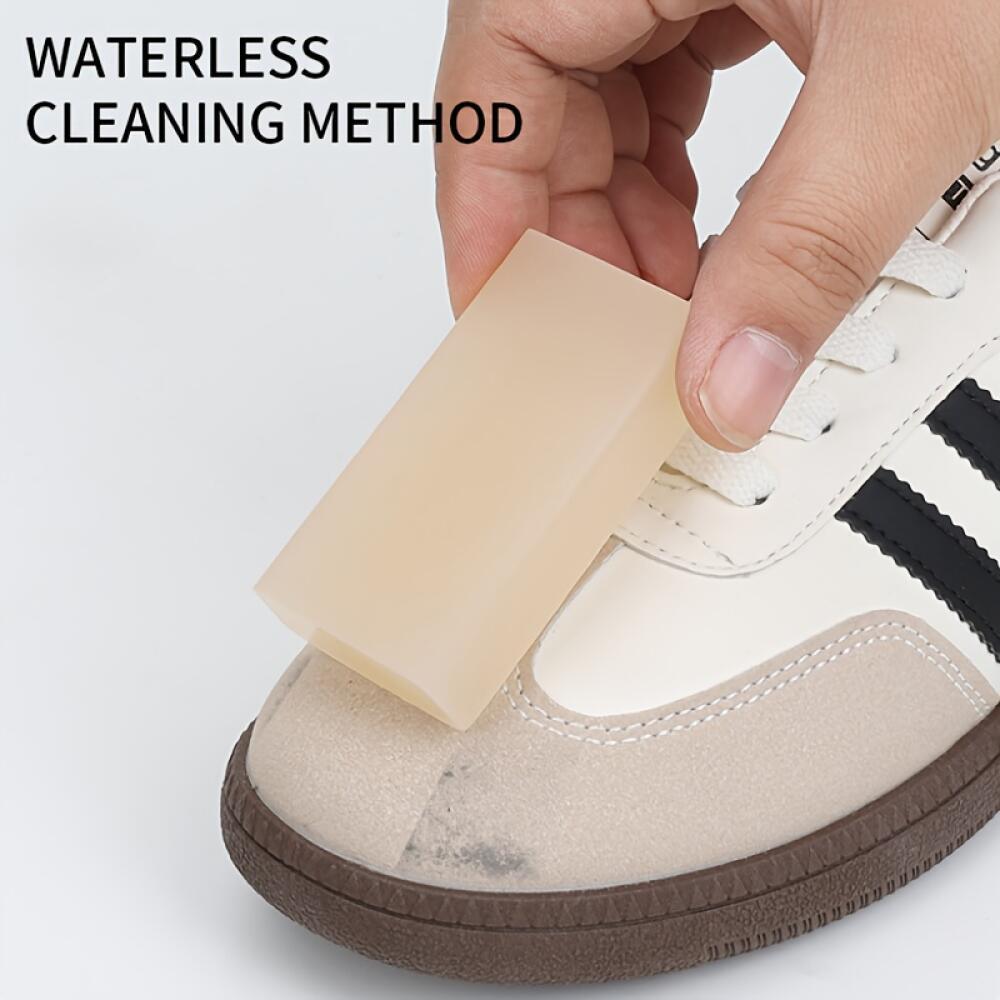 imagem do item borracha de limpeza sem produtos químicos para tênis e camurça, adequada para pele de  , couro  , borracha - remove manchas instantaneamente de engraxo, borrachas clareadoras para   com tênis,   de camurça, sem químicos para couro e  
