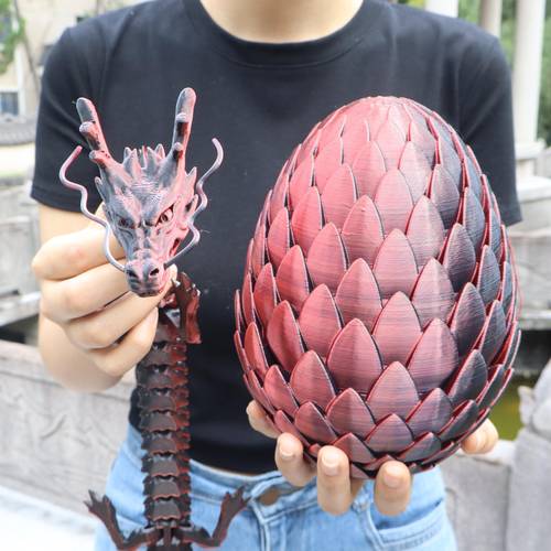 3d printing enormous eggs at an 18 cm scale with cm at an 8 5 cm scale with cm dragon large decorative gifts for parties easter halloween christmas and thanksgiving featuring magnificent dragon decorations easter eggs