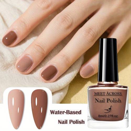 2pcs nail polish quick drying nail polish brown nail polish water based nail polish non peelable nail varnish