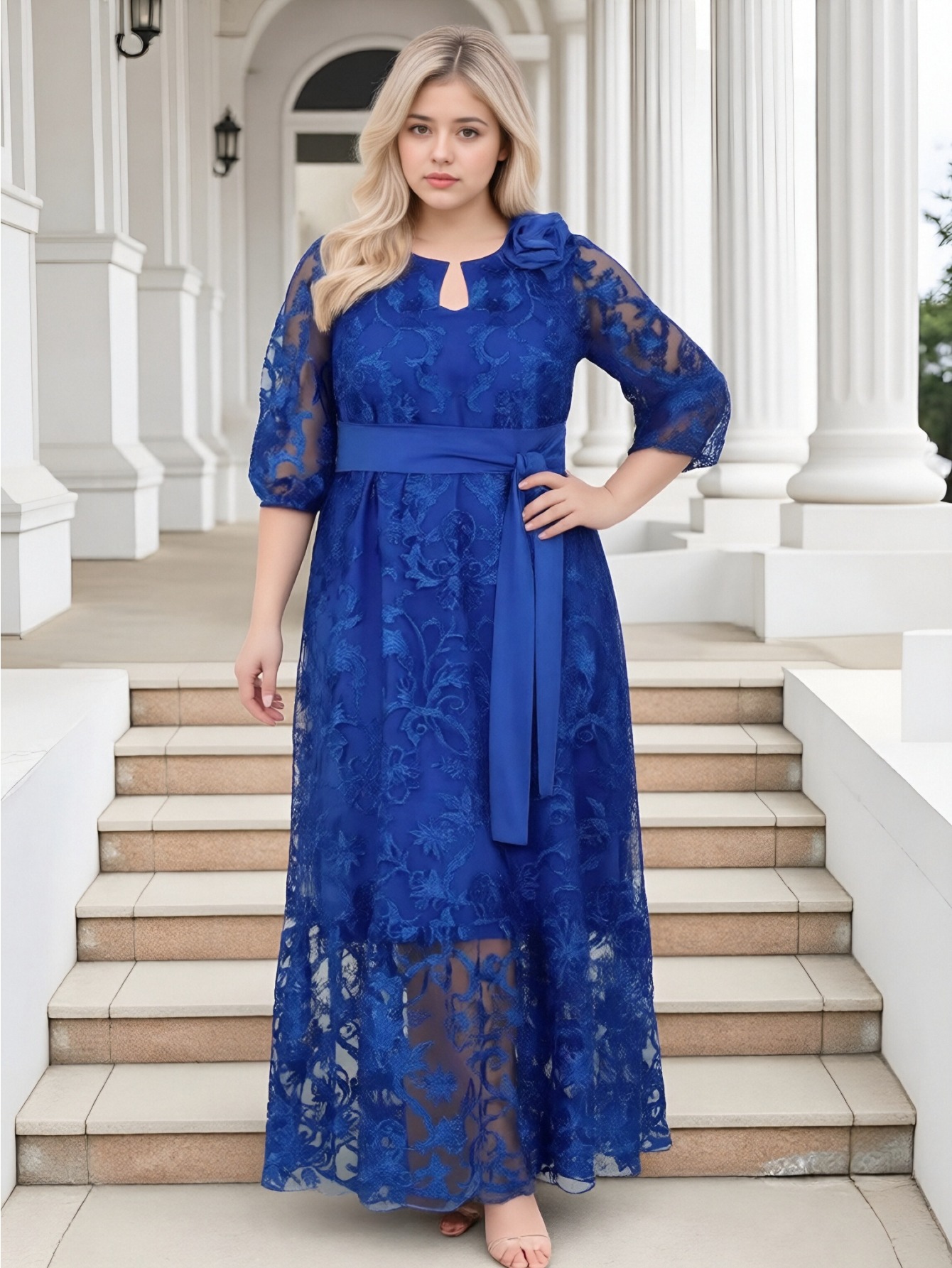 3 4 length dresses sold on Temu United States