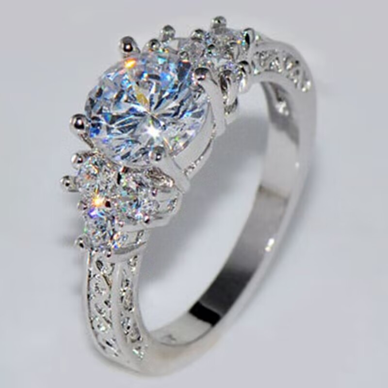 online jewelry shopping a zirconia ring featuring an     arrow design   for engagement rings and hand  