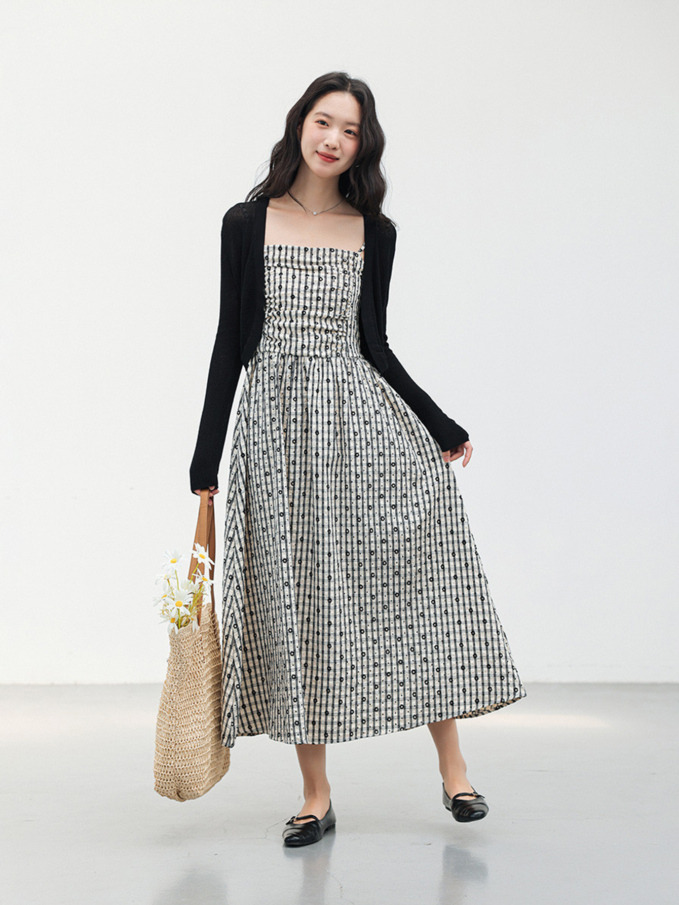 sweater dress two piece set - Oman