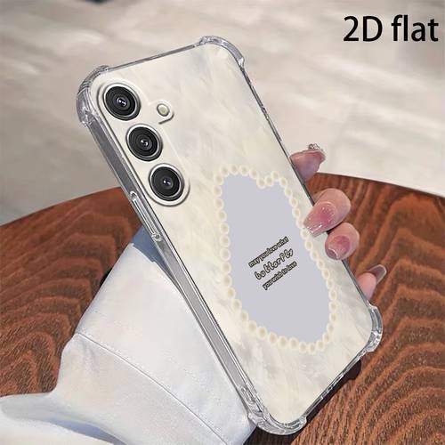 phone case 2d flat clear four corner phone case for samsung galaxy a fits galaxy a02 a03 a04 a10 a57 a70 a72 a73 s20 s21 s22 s23 s24 s25 s26 fe ultra transparent tpu anti scratch lightweight daily