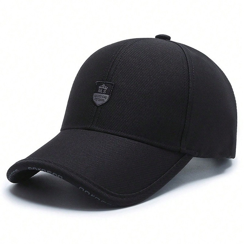 E-shop Herren NLS Baseball Cap mit Aufdruck, verstellbarer Sonnenhut für Outdoor, Freizeit, geeignet für Frühling, Herbst, Reisen, Strandparty