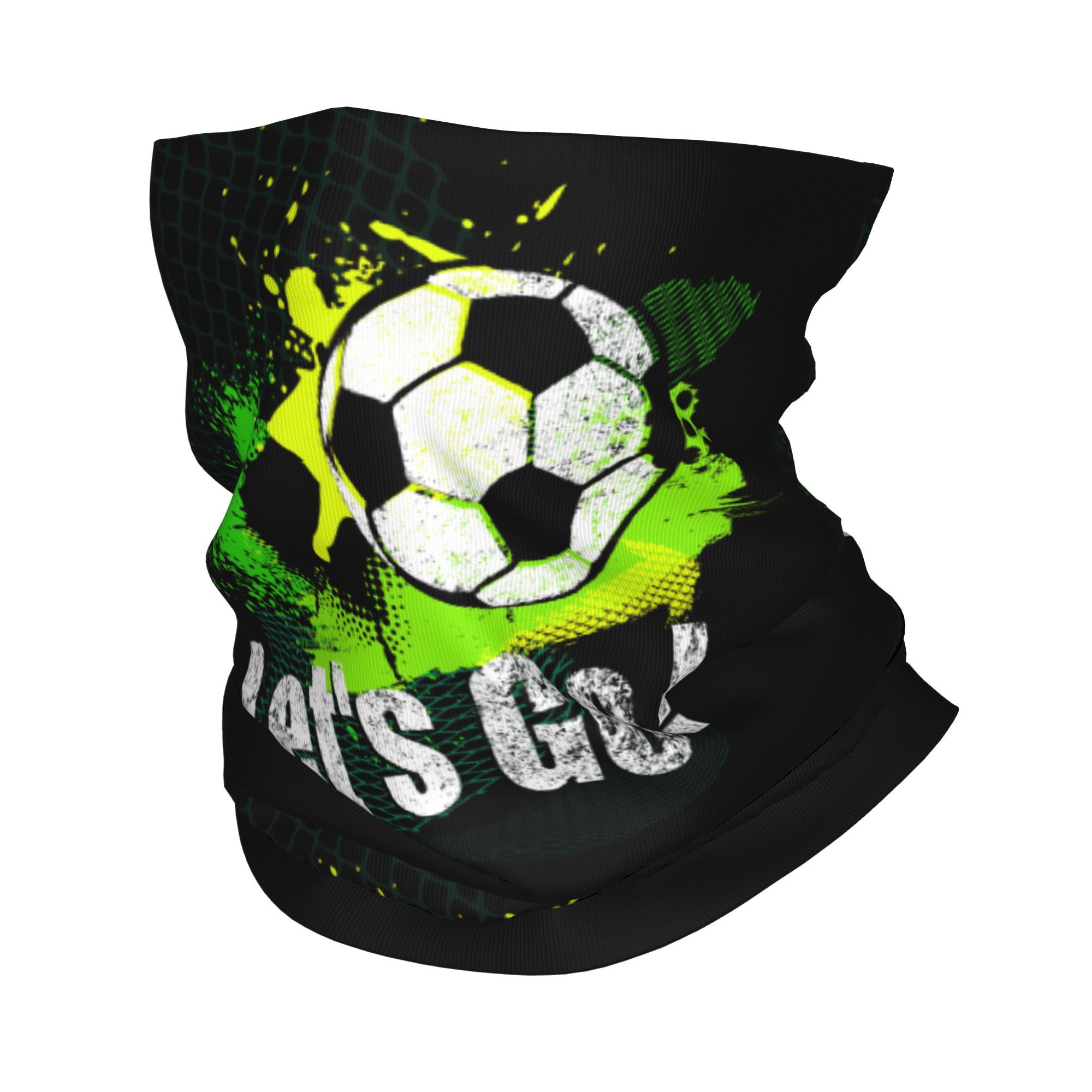 

Football Let' Scarf Neckerchief Neck Face Mask Polyester