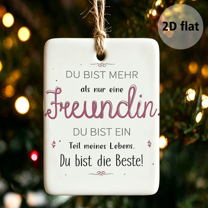 TEMU 1pc Memorial Pendant For , Minimalist And Artistic German Ornament, Wearable To Highlight Precious Friendship, Perfect Thoughtful Gift For On