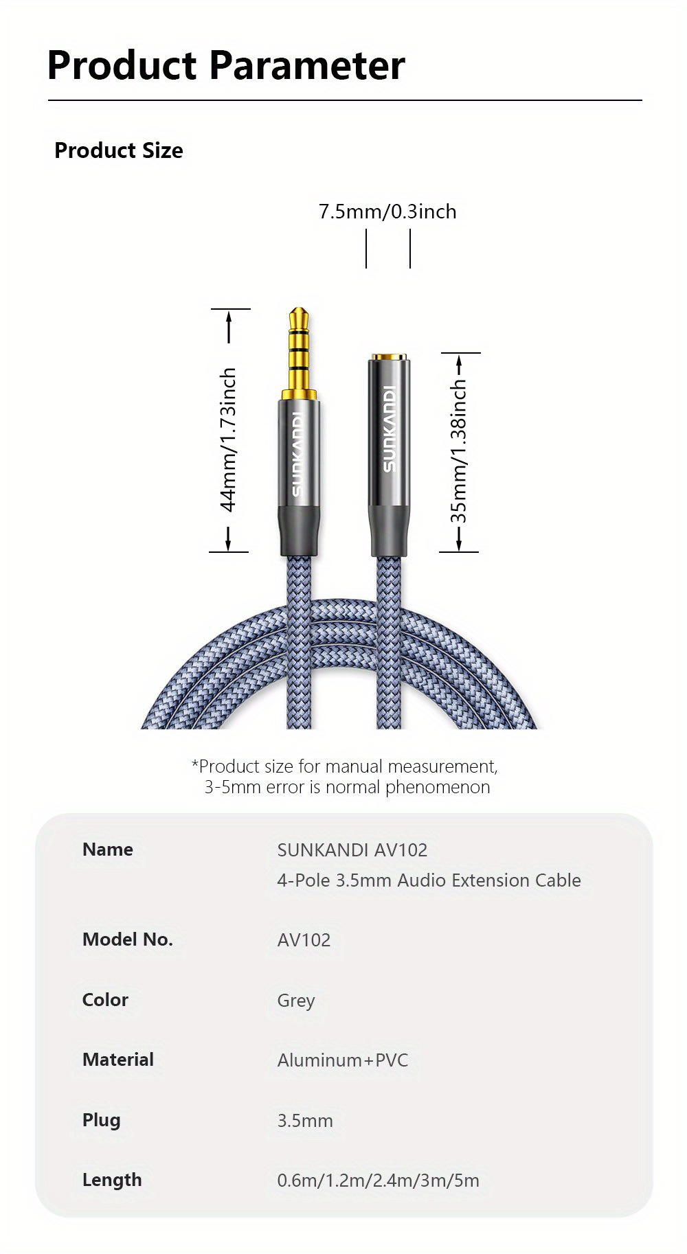   headphone extension cable jack 3 5 aux extension cable for car laptop mini     5mm jack headphone speaker cable auxiliar Product details 6