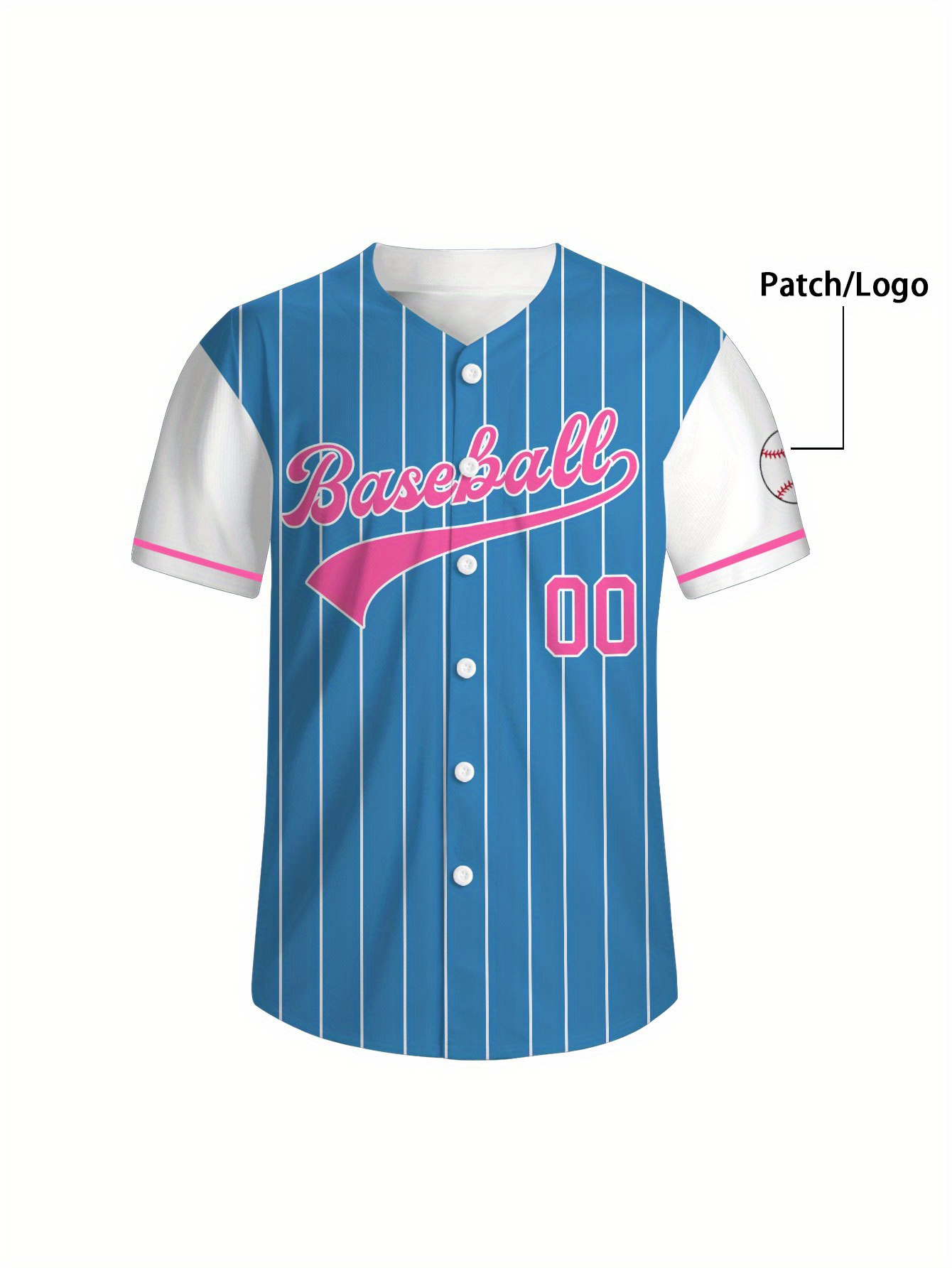 camiseta béisbol personalizada hombres diseño baseball 00 - Temu Mexico, image size:800x1066