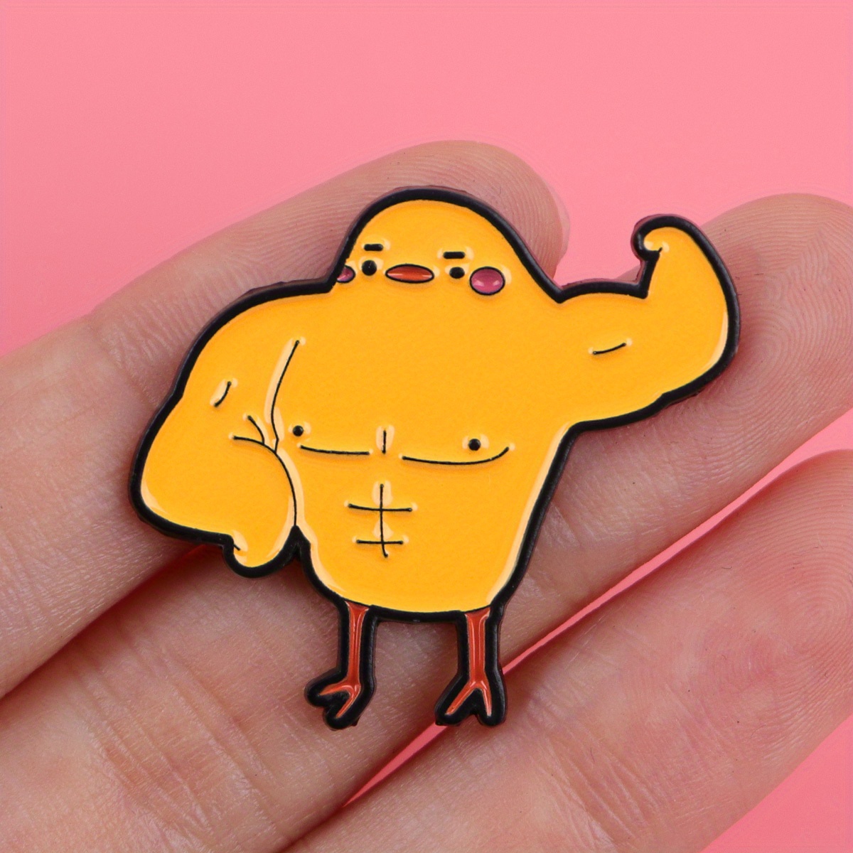 1 stück niedliche anstecknadel für rucksäcke, emaille-pin, aktentaschen-abzeichen, geschenk-accessoires für schmuck, rucksack-abzeichen