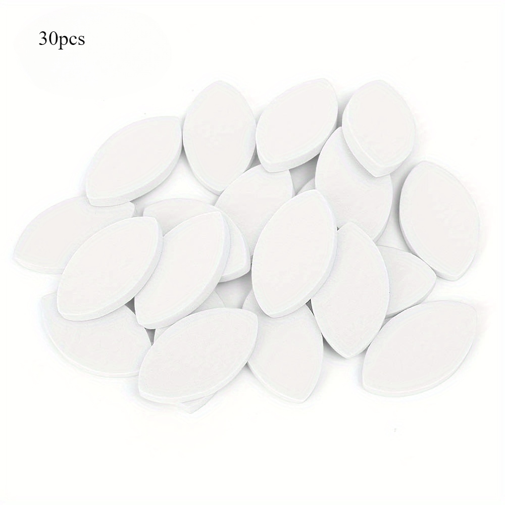 30pcs False Eyelashes Soft Maple Leaf Feel Lash Tool Pads