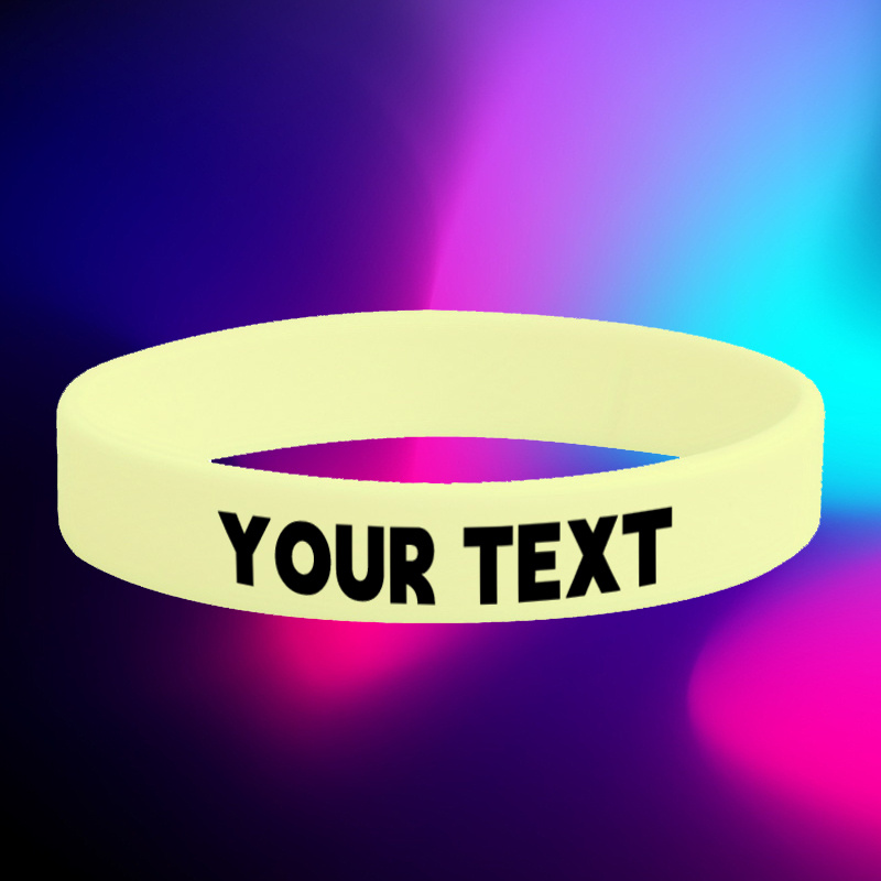 92pcs Glow-in-the-Dark Silicone Bracelets for Comfortable Wear