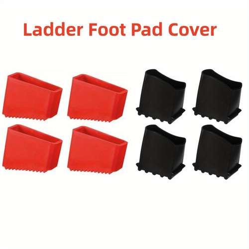 Piedini Per Scala Alluminio Piedini Antiscivolo Per Scale - 2 Pezzi In Gomma, 57x21mm, Ricambio Sicuro Piedini Scala Alluminio Gomma