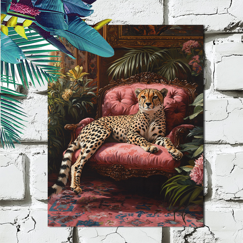 TEMU 2d Flat, 2d Flat, 1pc Elegant On Canvas Poster, Modern Wall Art Decor, Unframed Textile Poster, With Ss120521 For Home, Office, Bar, Cafe, Shop,