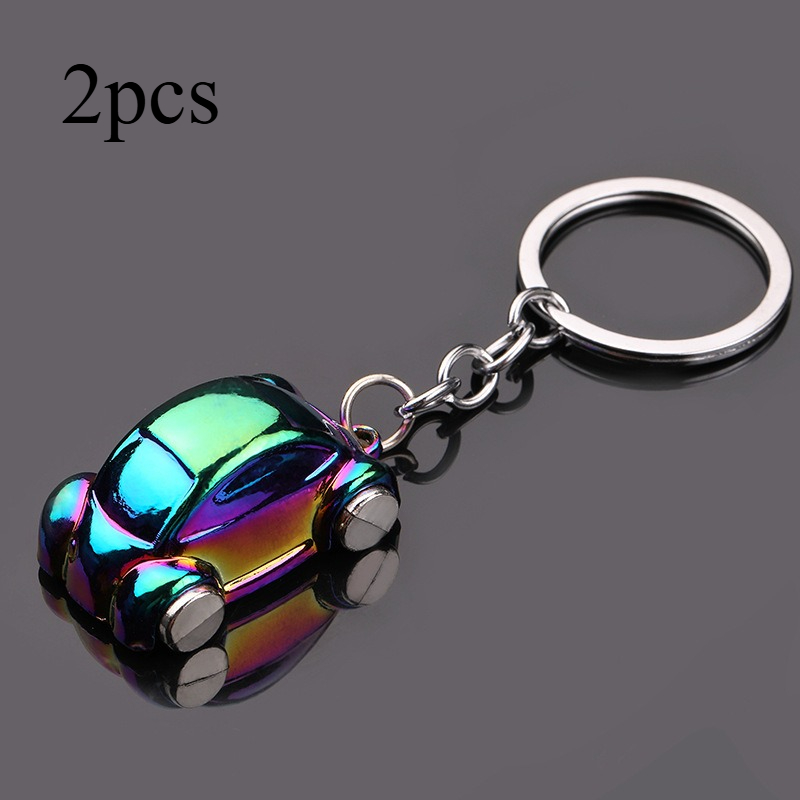 colorful car keychain female cute couple key pendant creative key chain