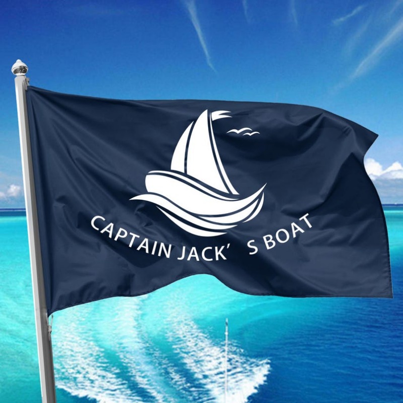 Custom Sailing Flag for Yacht or Dock