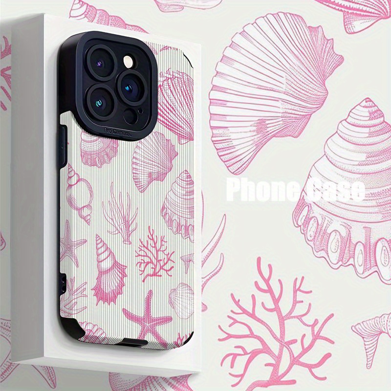 TEMU Phone Case - A Minimalist Starfish Design Suitable For Iphone 16 Pro , Compatible With Iphone 15 Pro Max/14/16 Plus/15/13 Pro/12/11/7/8