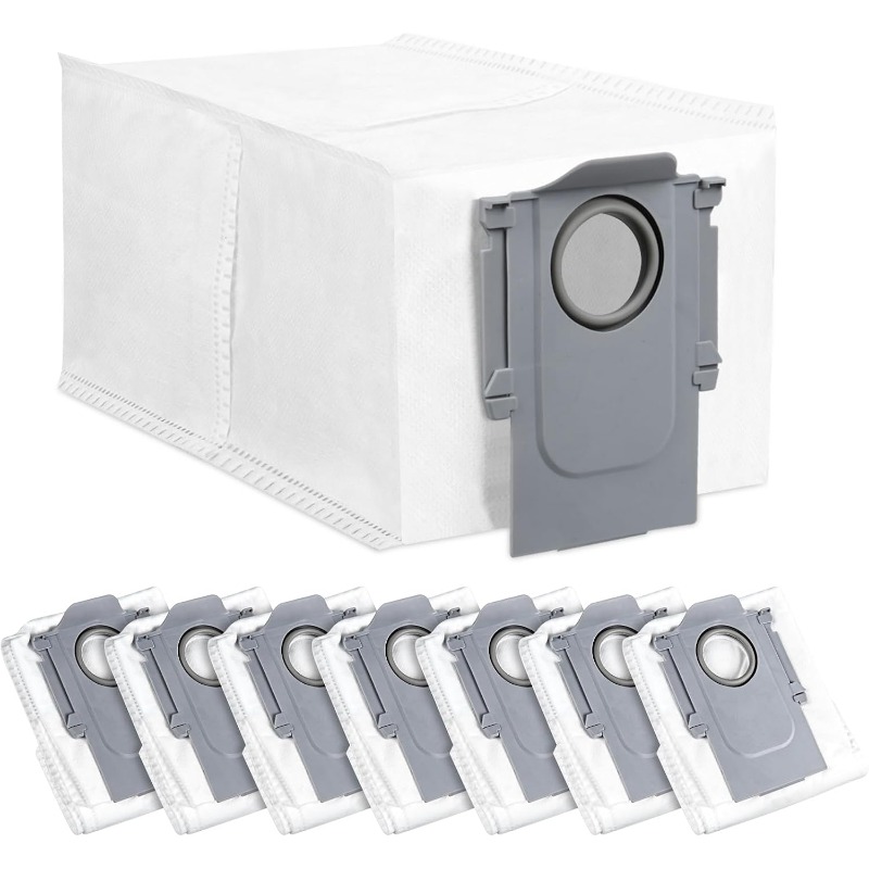 TEMU Pack Of 8 Compatible For 10r//s8 Maxv Ultra/vacuum Bags Replacement Suitable For Pro/maxv//master Robot Vacuum Cleaner, Capacity Refills For &