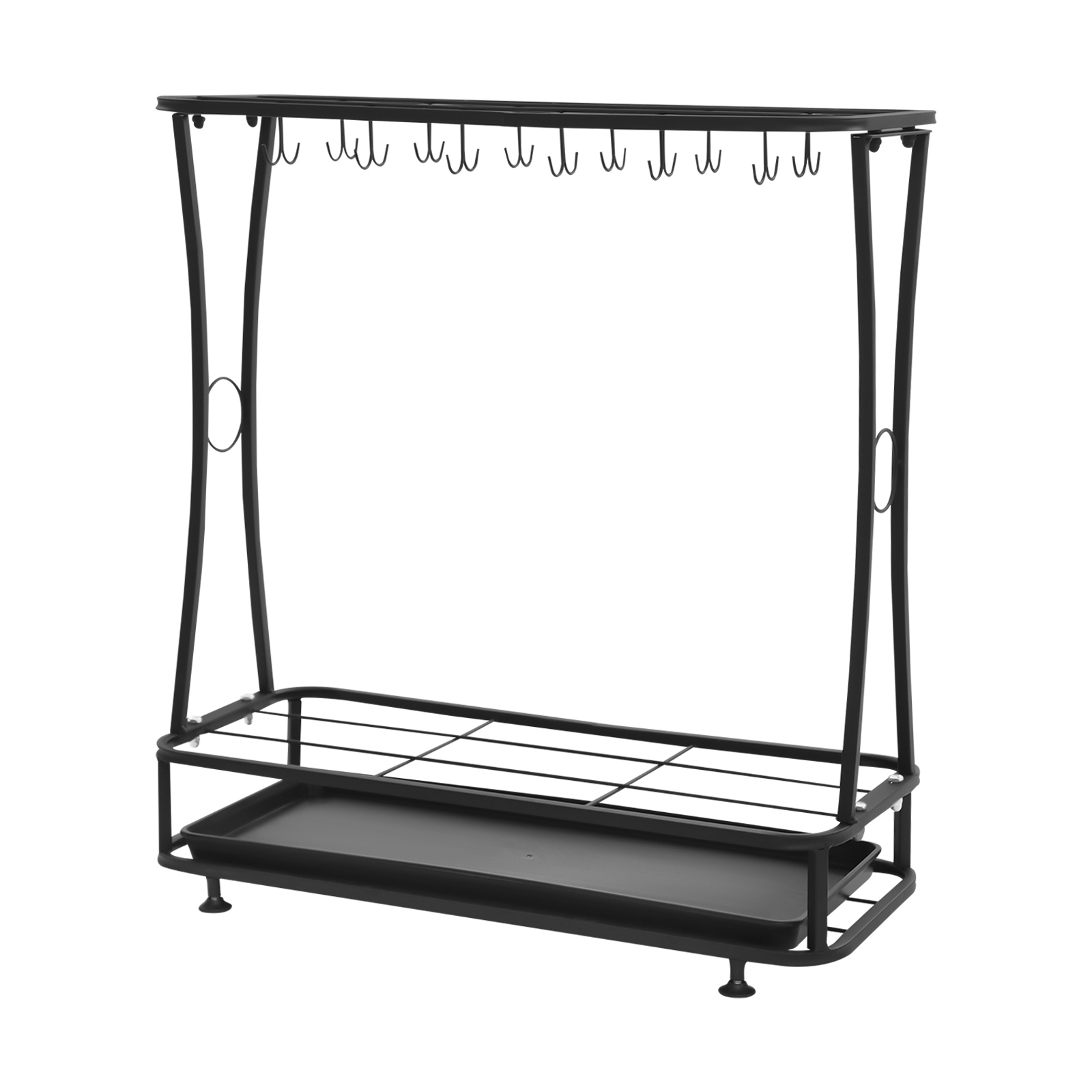 Holder, Umbrella Stand, Umbrella Stand With Water Catching Tray, Used To Store Sticks, Canes, Wrapping Paper, Swords
