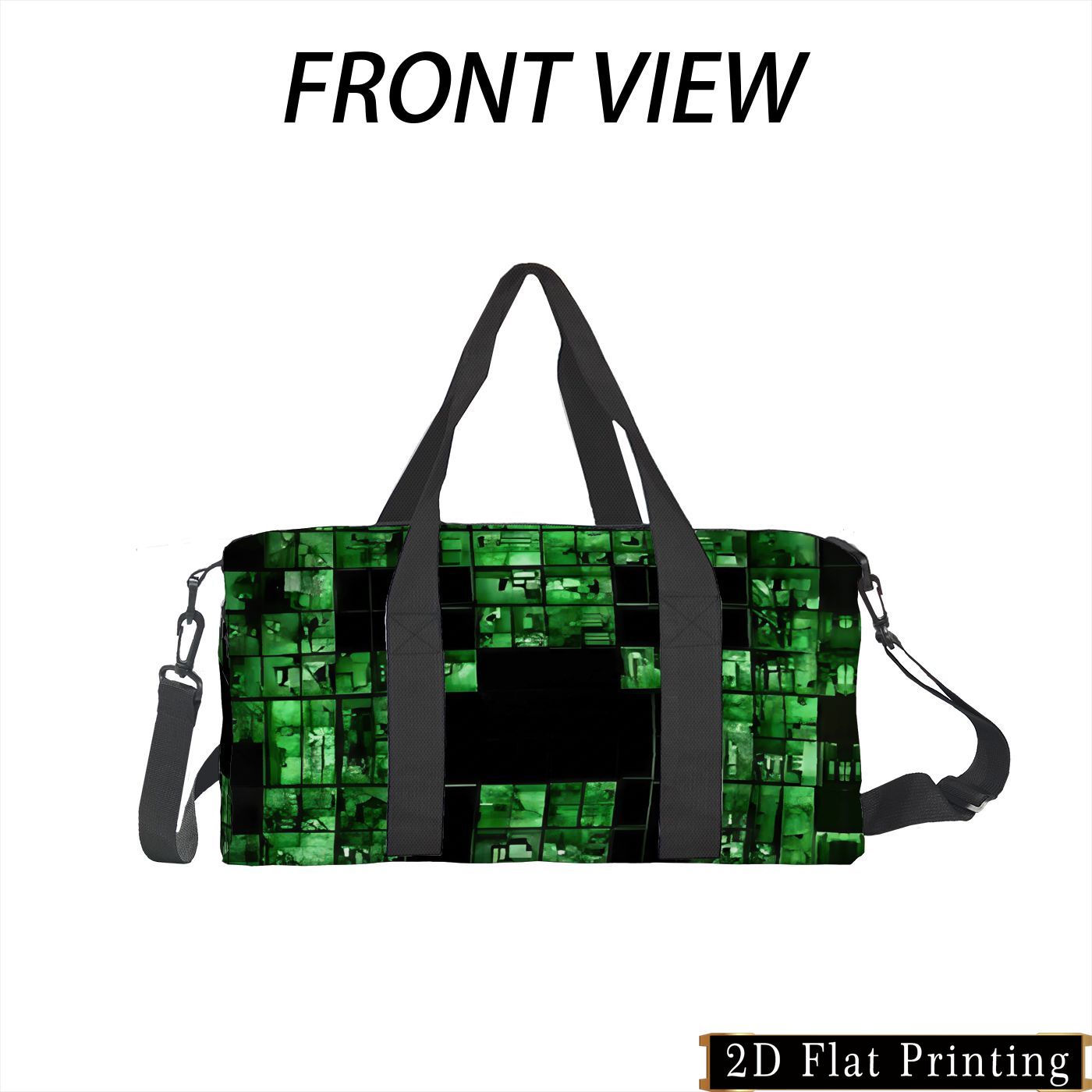 E-shop 1 Stück, Grüne Reisetasche, Trendige Outdoor-Gepäcktasche für Herren Damen, Sport- Yogatasche, Modische Reisegepäcktasche, Tragbare