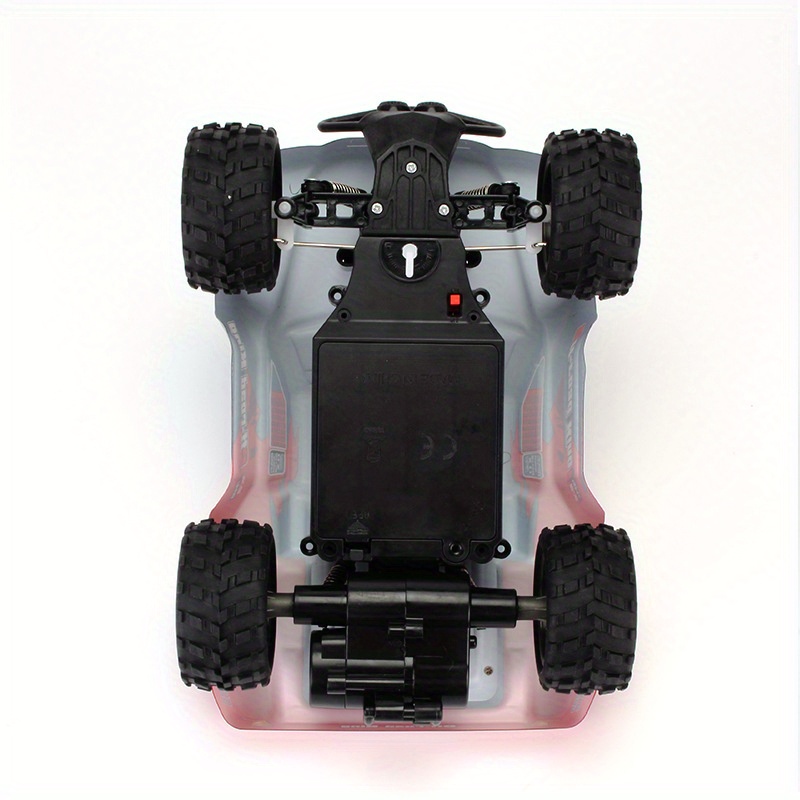 KYAMRC1:18 MPH High-Speed Off-Road RC Car - 2.4G Short Car Racing Climbing Vehicle, 4-Wheel Off-Road Design, USB Rechargeable, 4 Colors (Red/Green/Blue/White) for Outdoor Adventures, Adventure Gear, Durable Plastic Body