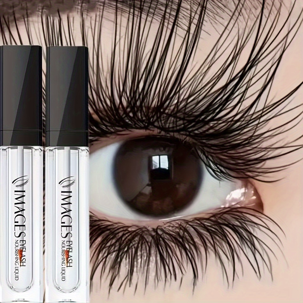 TEMU 2pcs Fast Eyelash Strengthening Serum Cosmetics Eyelash And Eyebrow Enhancer Eyelash Lift Eye Care