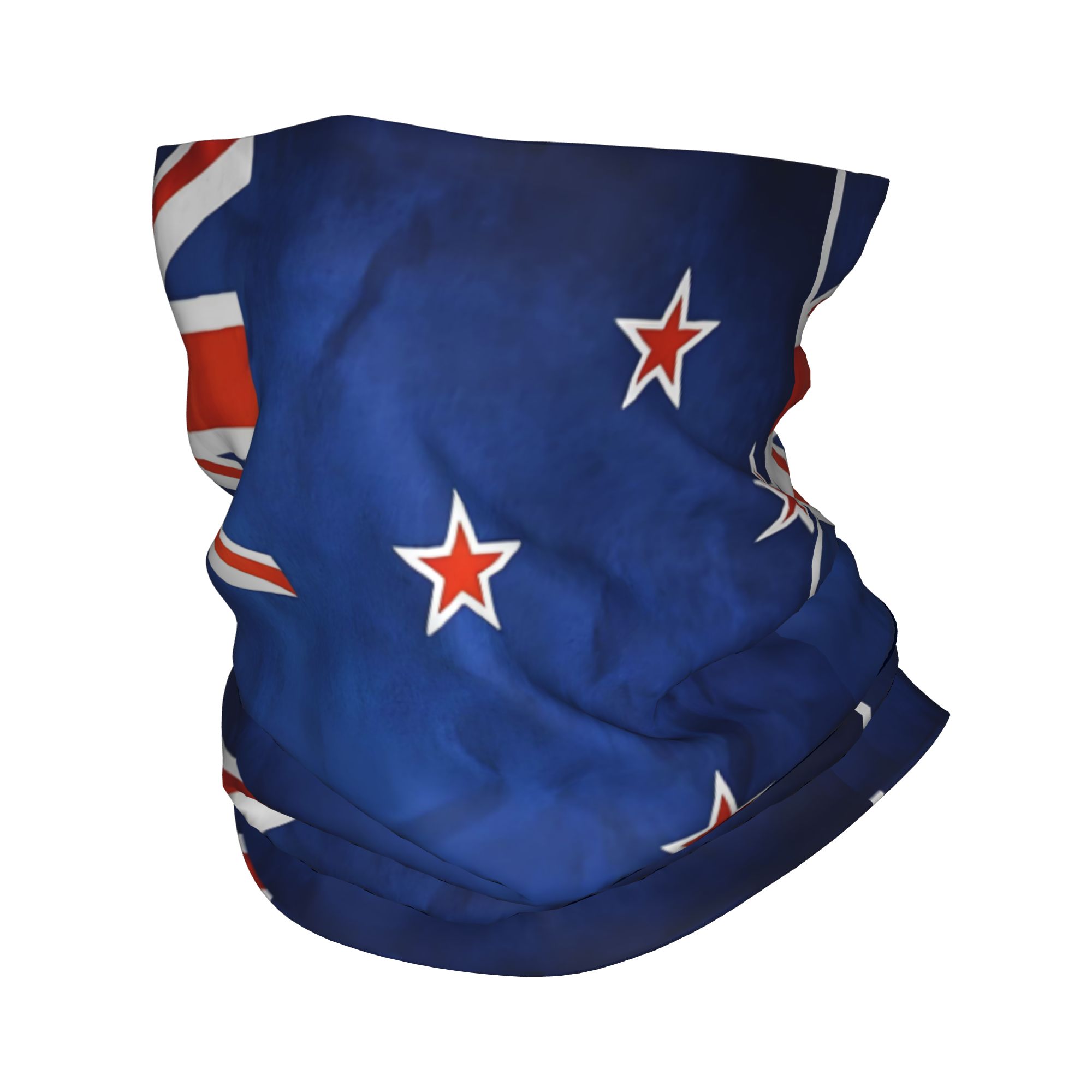 TEMU New Zealand New Zealand Flag Of New Zealand Scarf Neckerchief Neck Face Mask Polyester Men's Headscarf