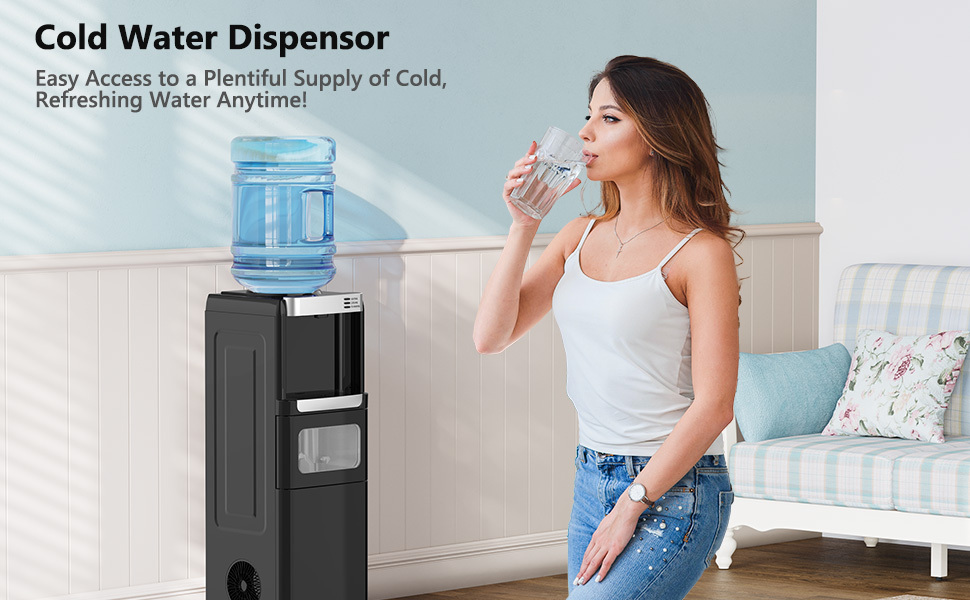 in water cooler ice maker hot cold top loading water Temu