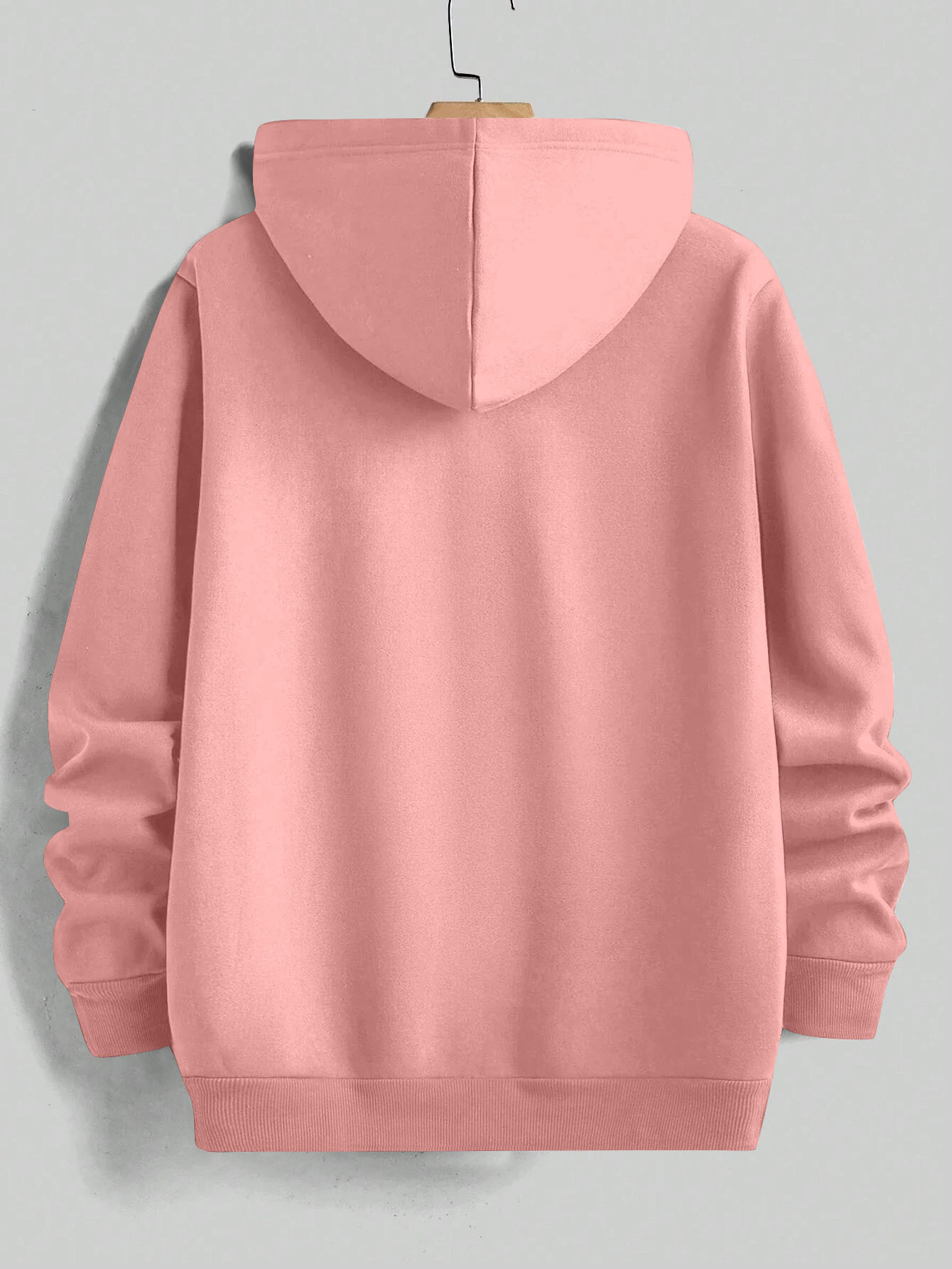 Men's Fleece Hooded Sweatshirt with Monaco Racing Sponsor Logos - Soft Polyester Winter Warmth, Light Grey Casual Pullover, Long Sleeve Graphic Hoodie for Motorsport Events & Casual Attire